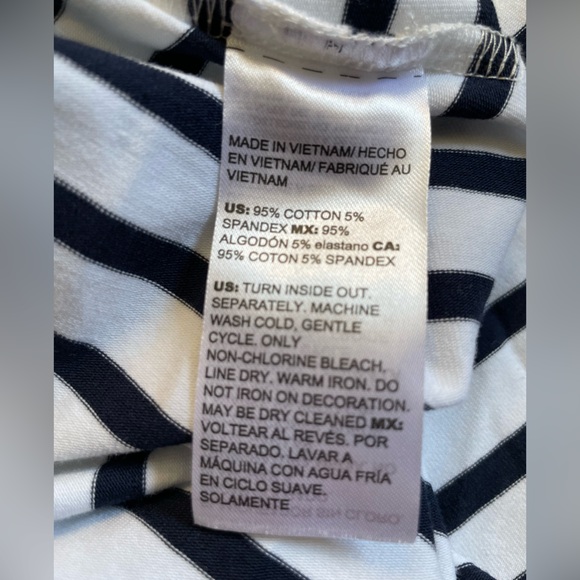 Chico’s Women’s Striped Blouse Size XL NWT - Picture 5 of 12